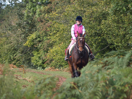 Trail Ride in Brecon Beacons